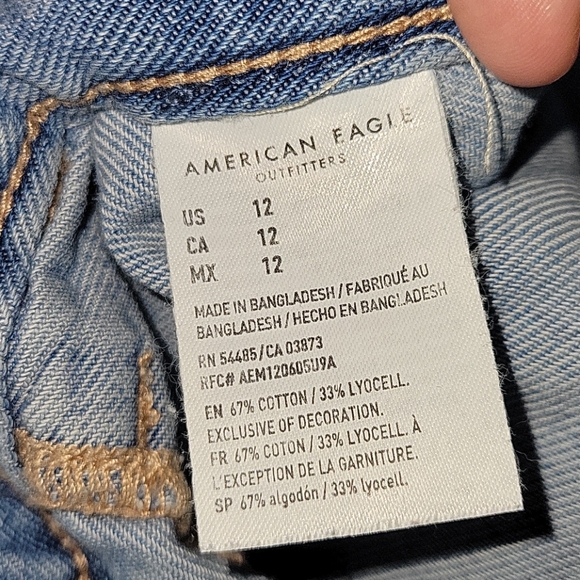 High waist denim shorts american eagle - Picture 3 of 3